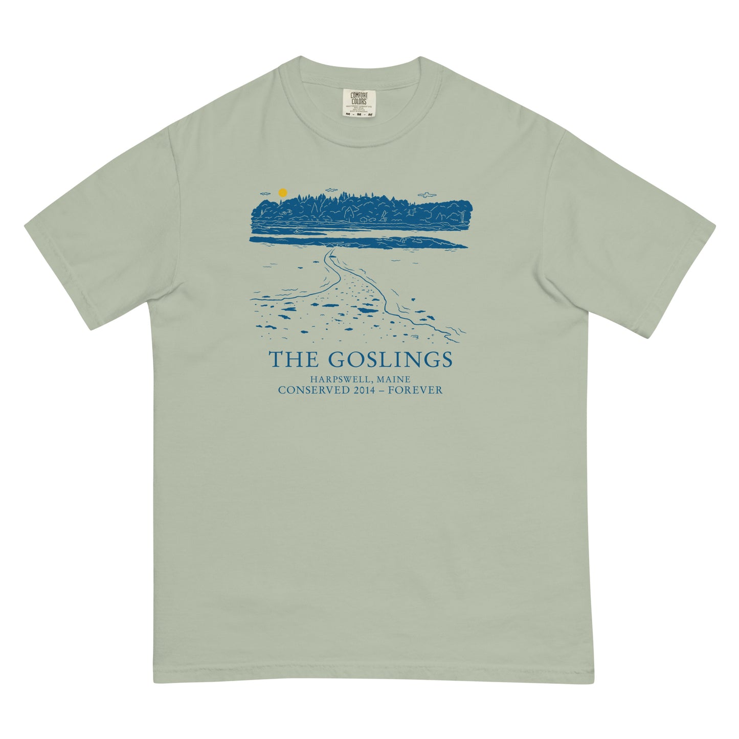 The Goslings T-Shirt Blue Design