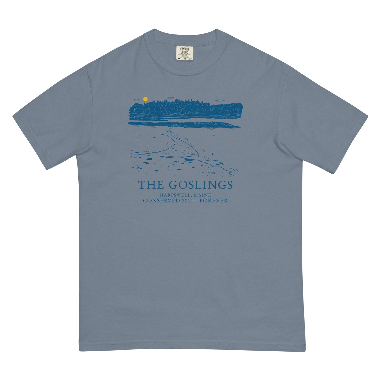 The Goslings T-Shirt Blue Design