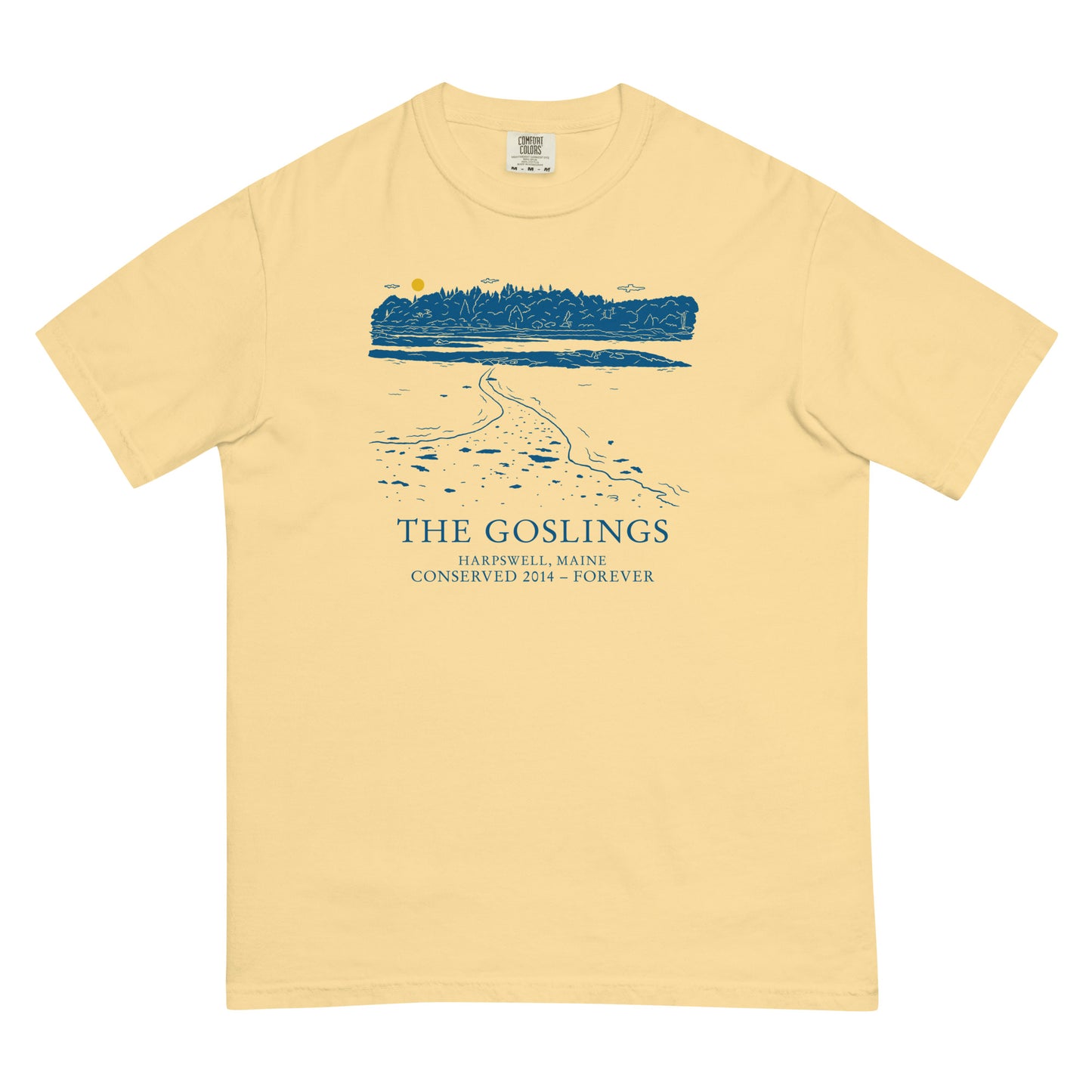 The Goslings T-Shirt Blue Design