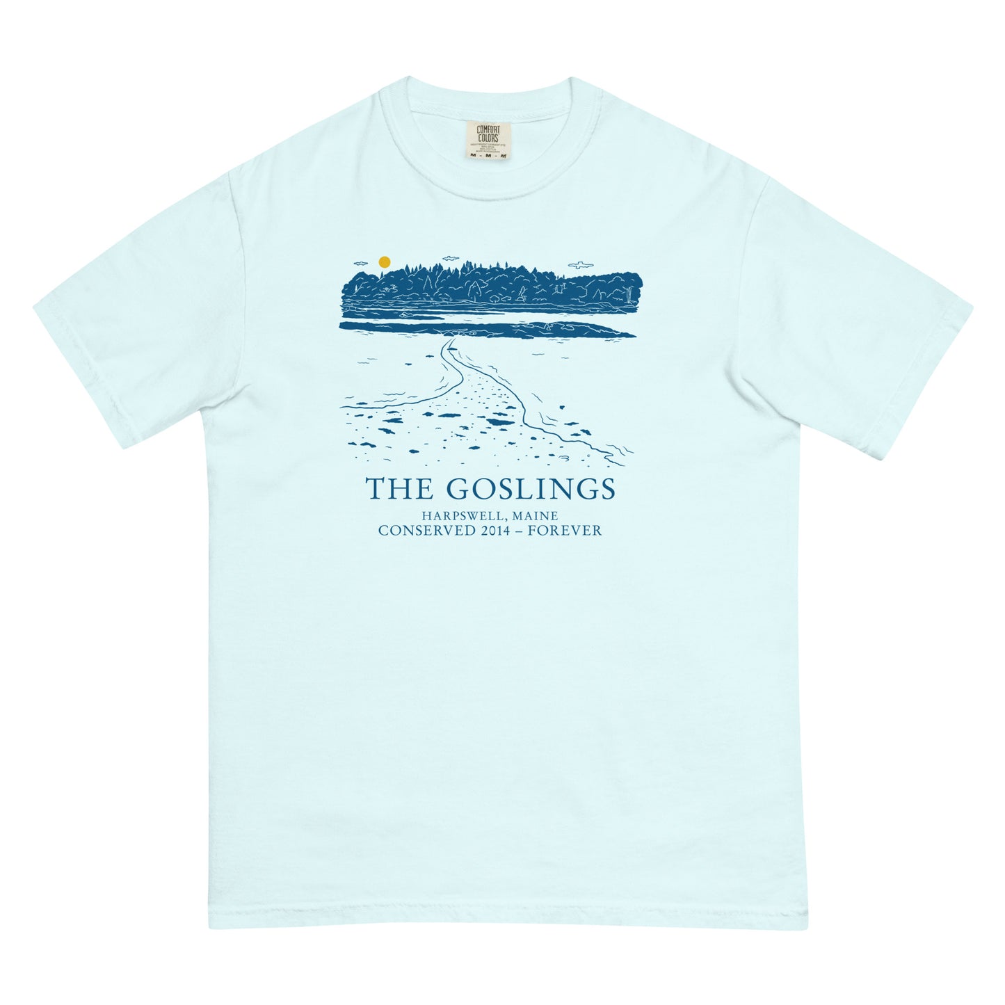 The Goslings T-Shirt Blue Design