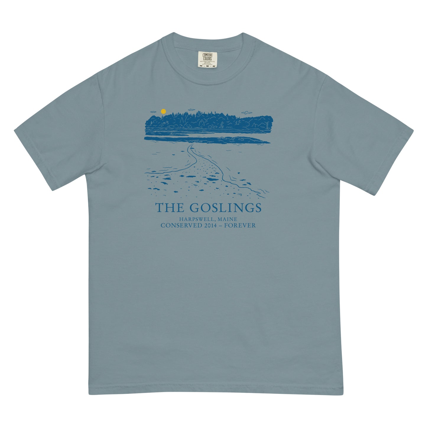 The Goslings T-Shirt Blue Design