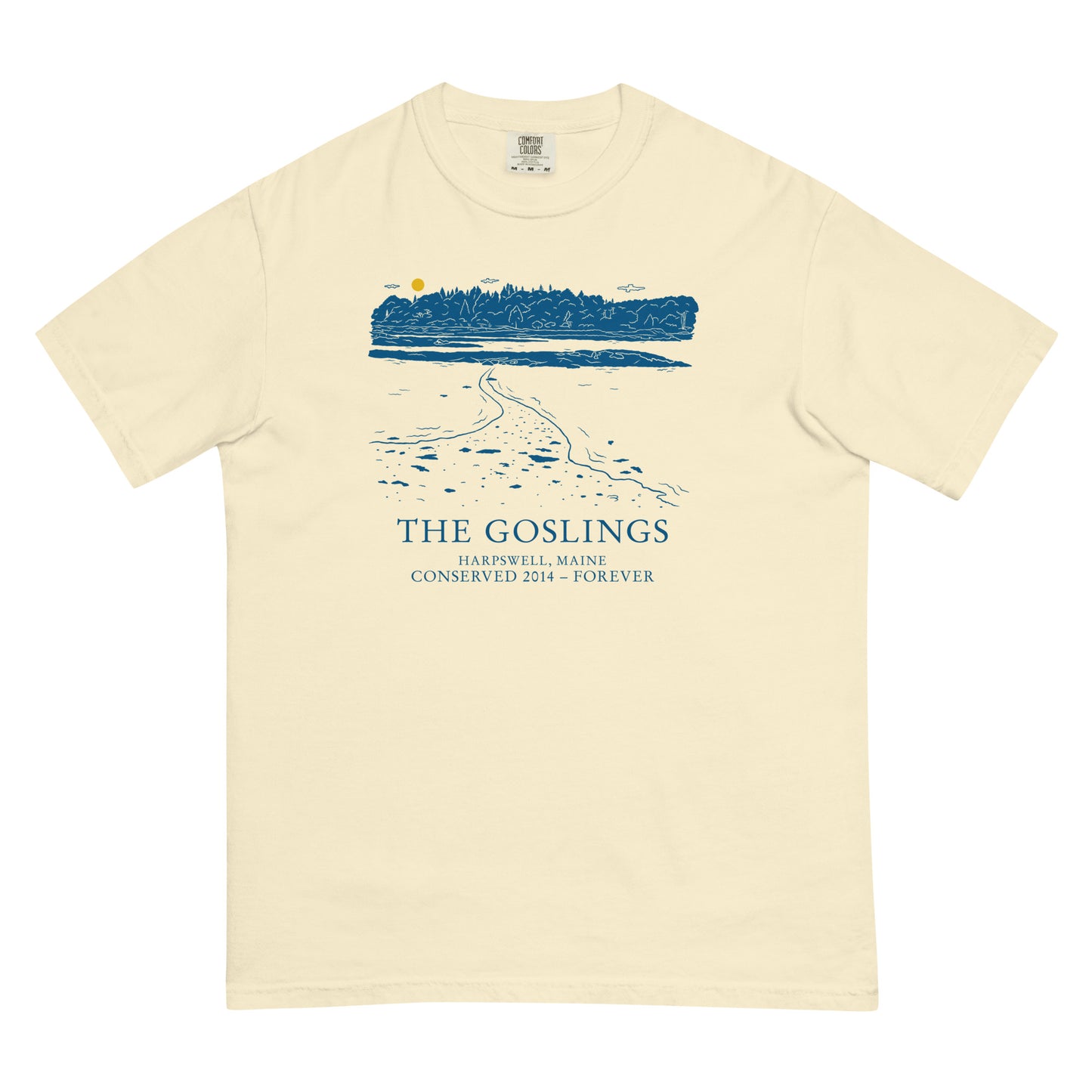 The Goslings T-Shirt Blue Design