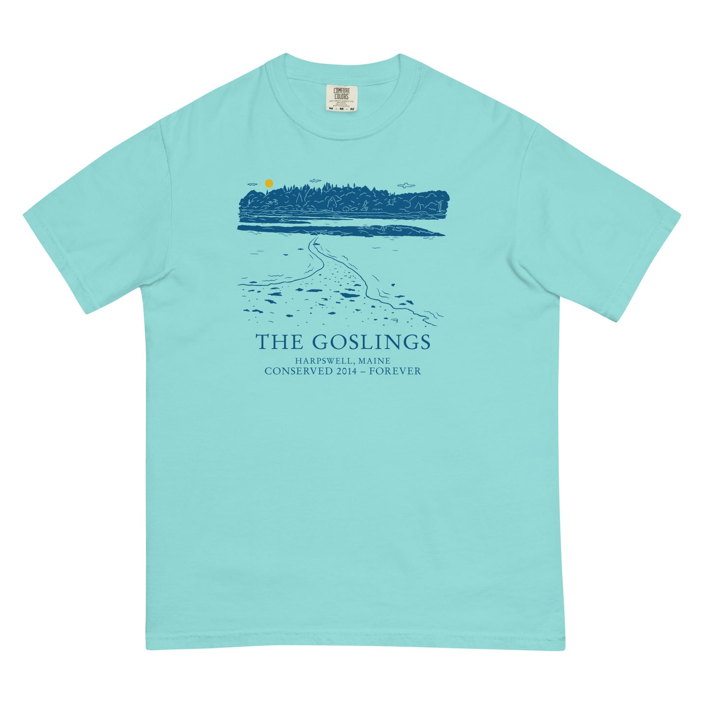 The Goslings T-Shirt Blue Design