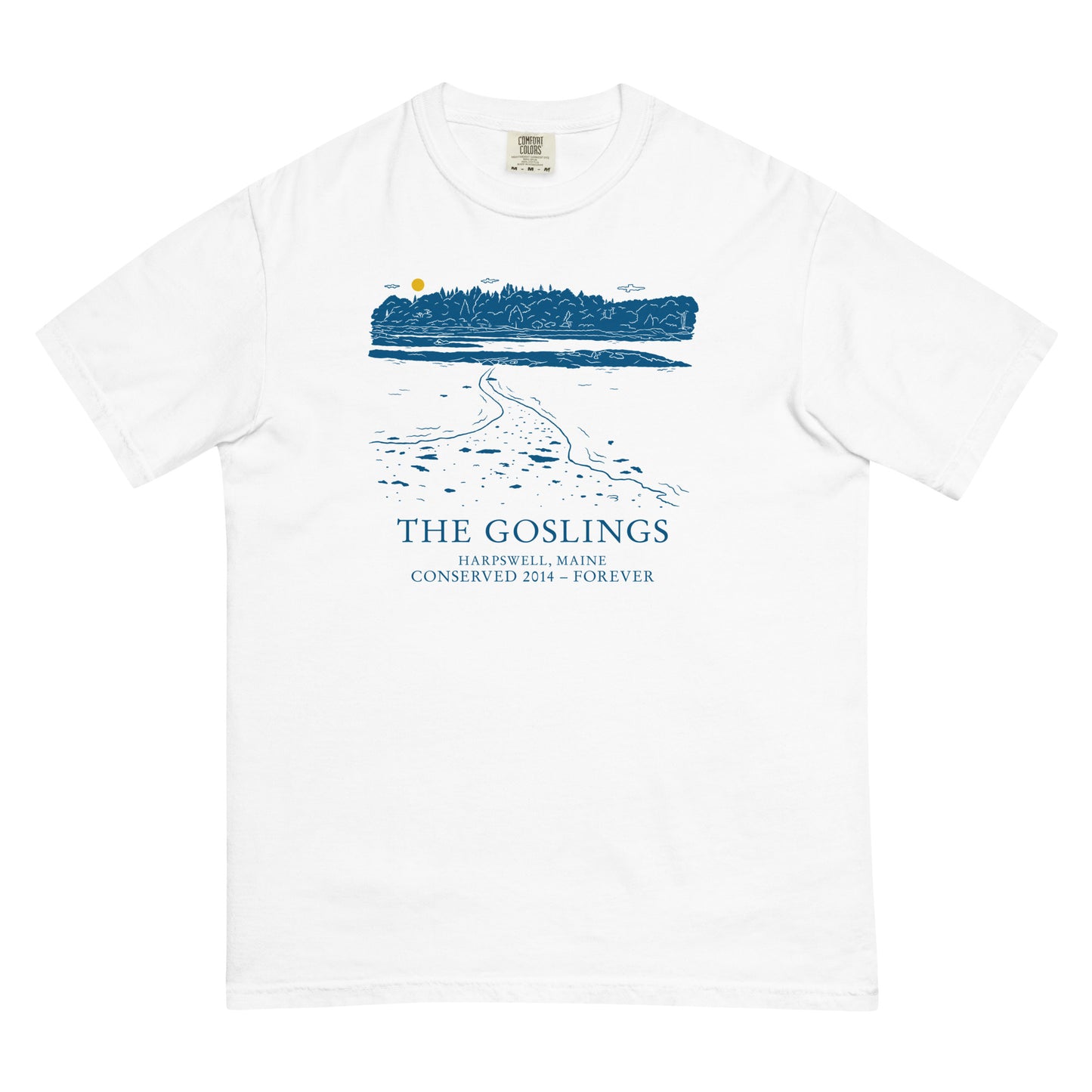 The Goslings T-Shirt Blue Design
