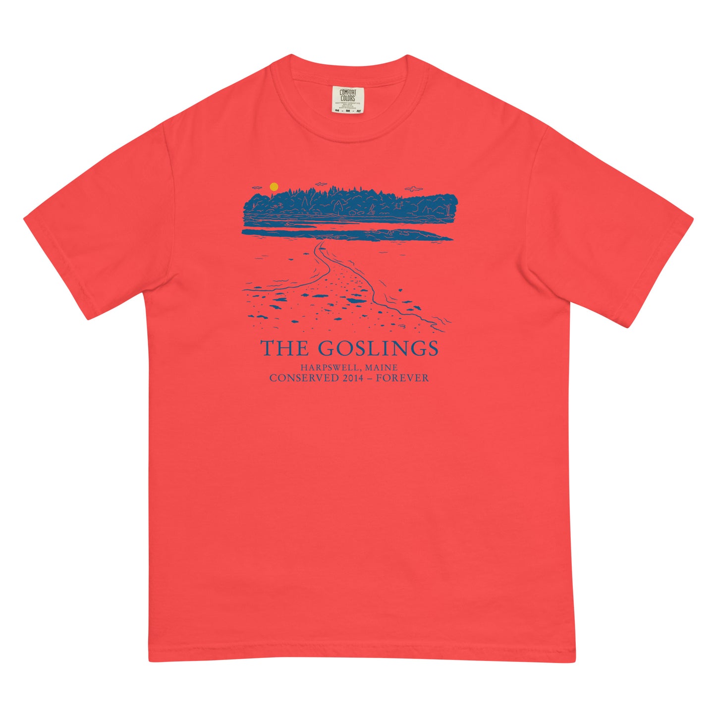 The Goslings T-Shirt Blue Design